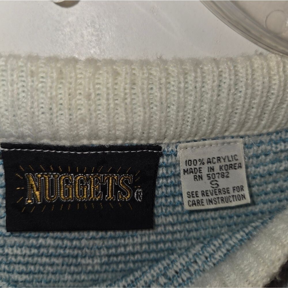 Vintage Nuggets Blue Floral Sweater - Picture 8 of 10